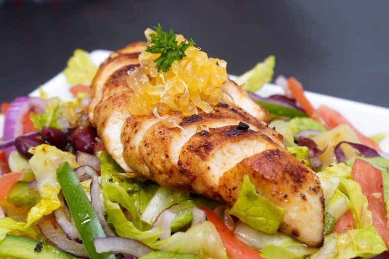 tropical chicken salad