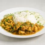 Curry Chicken & Channa