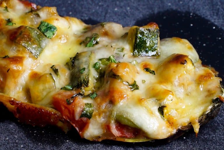 stuffed eggplant