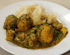 curry eggs and aloo