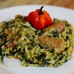 bhagi rice with pigtail