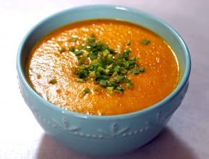 roasted carrot soup
