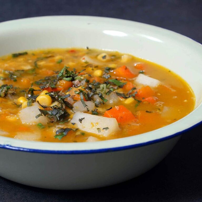 quick corn soup