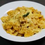 Pasta In Roasted Pumpkin Sauce