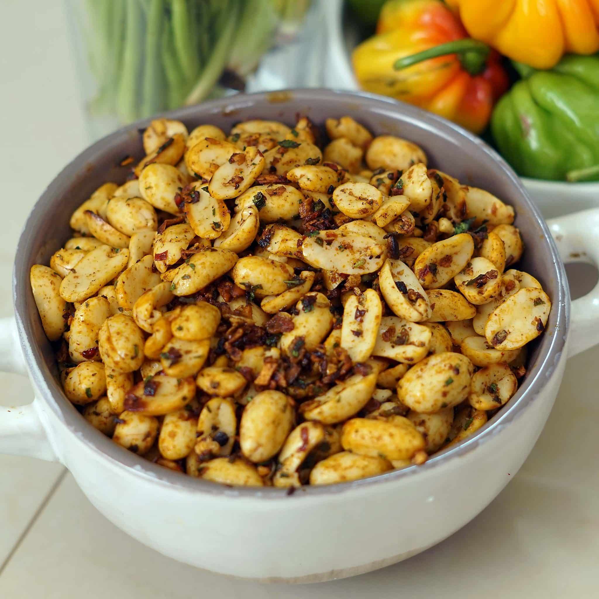 Trini Pepper Nuts Recipe - Simply Local | Eatahfood