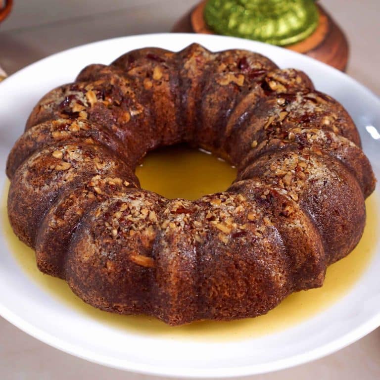 Christmas Rum Butter Cake