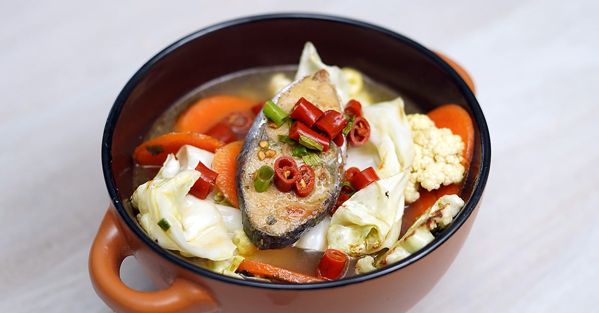 Chinese Style Fish Broth, Quarantine Cooking | Eatahfood