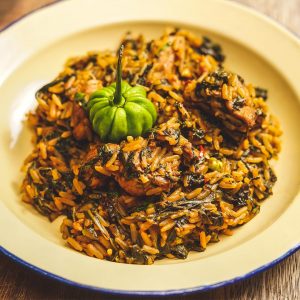 chicken bhagi rice