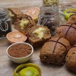 chocolate hot cross buns