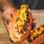 loaded hot dog