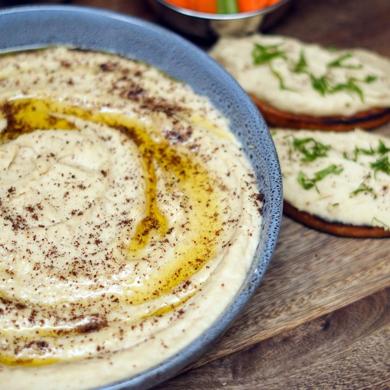 baby lima beans hummus