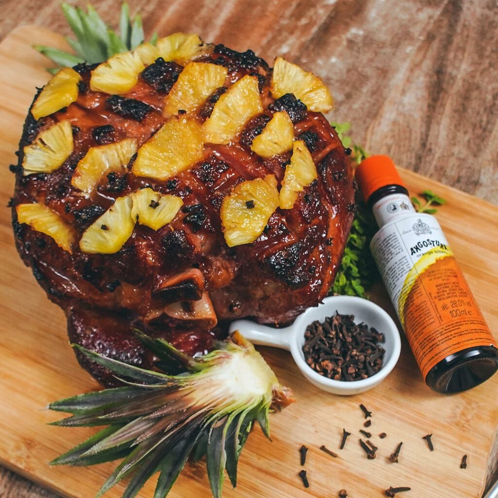 Pineapple Citrus Glazed Ham