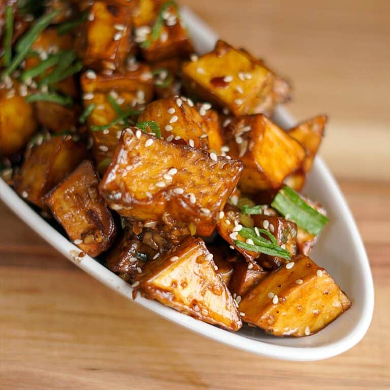 soy glazed breadfruit